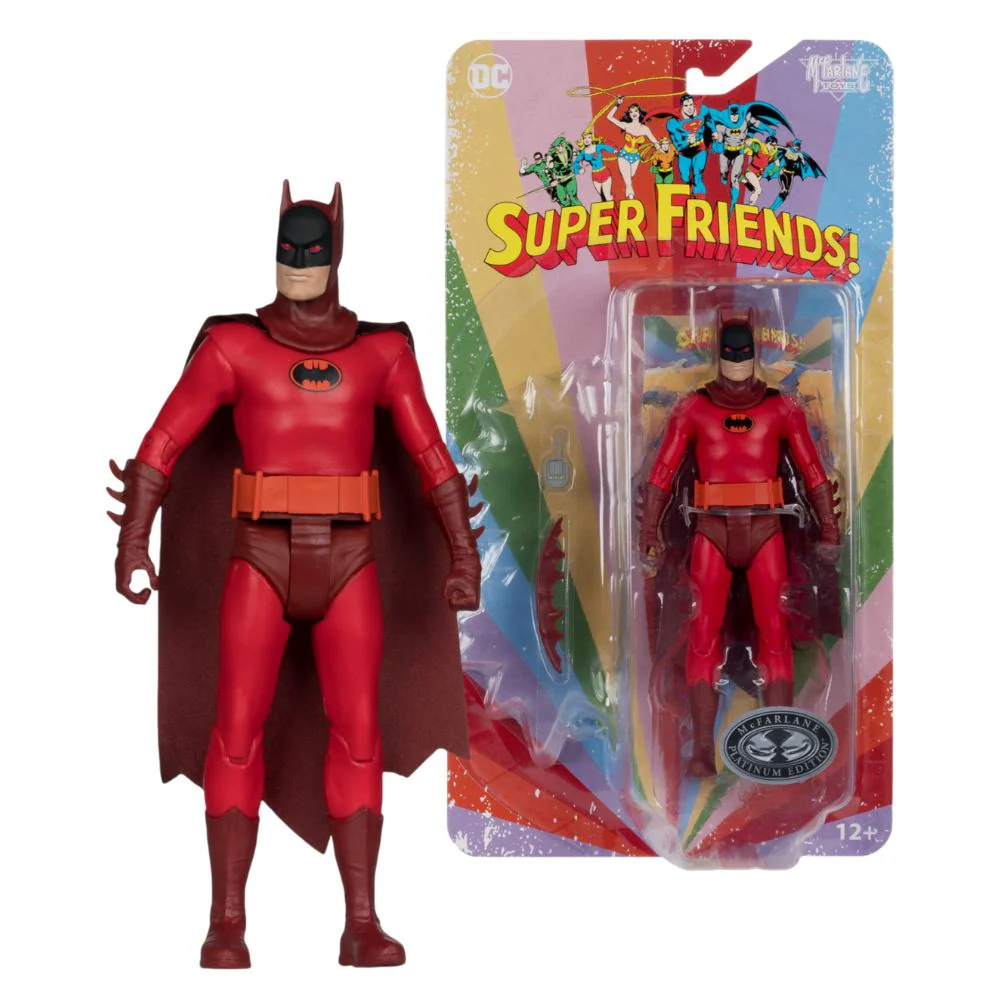 DC - Super Friends Batman (Universe of Evil) 6 Inch Retro Figure [Chase Version] - Image 3