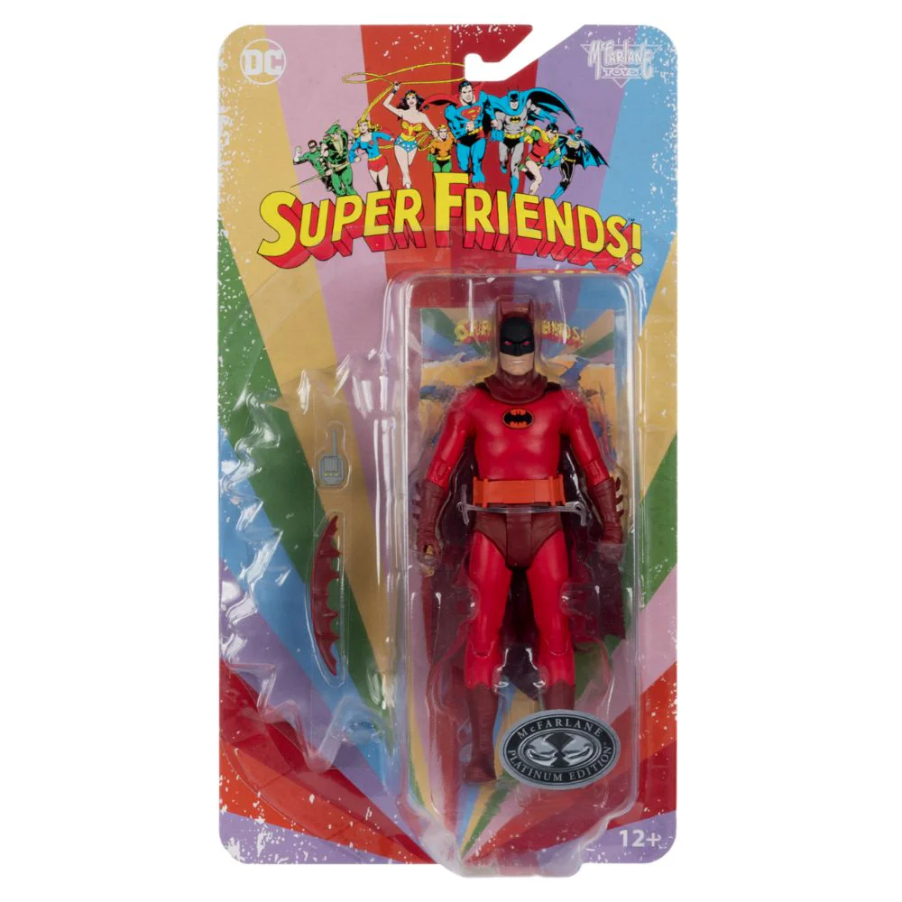 DC - Super Friends Batman (Universe of Evil) 6 Inch Retro Figure [Chase Version] - Image 4