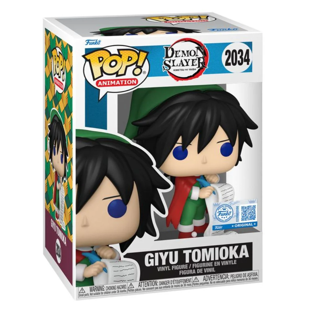 Demon Slayer - Giyu Tomioka (Holiday) US Exclusive Pop! Vinyl - Image 2