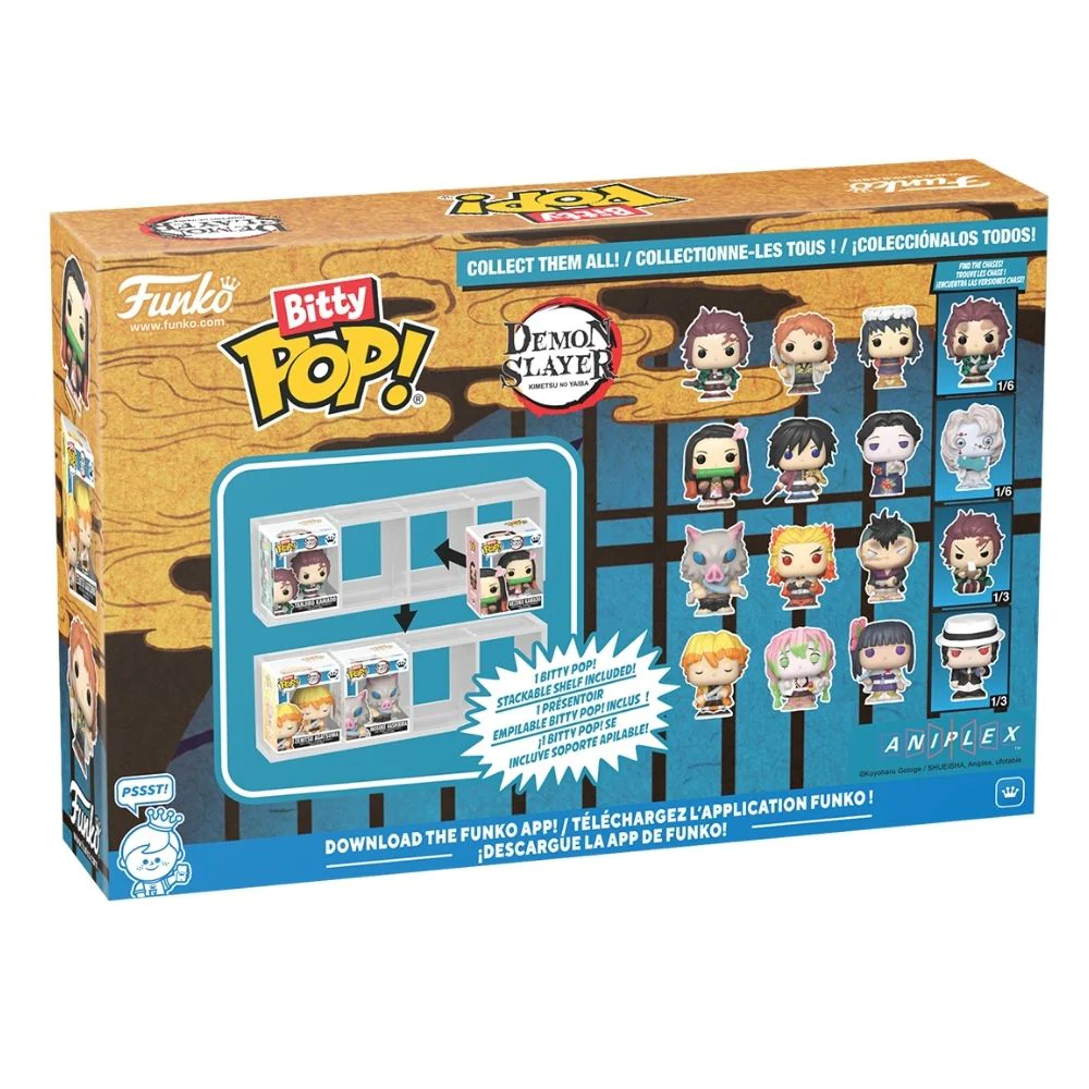 Demon Slayer - Inosuke Bitty Pop! Vinyl 4 Pack - Image 4