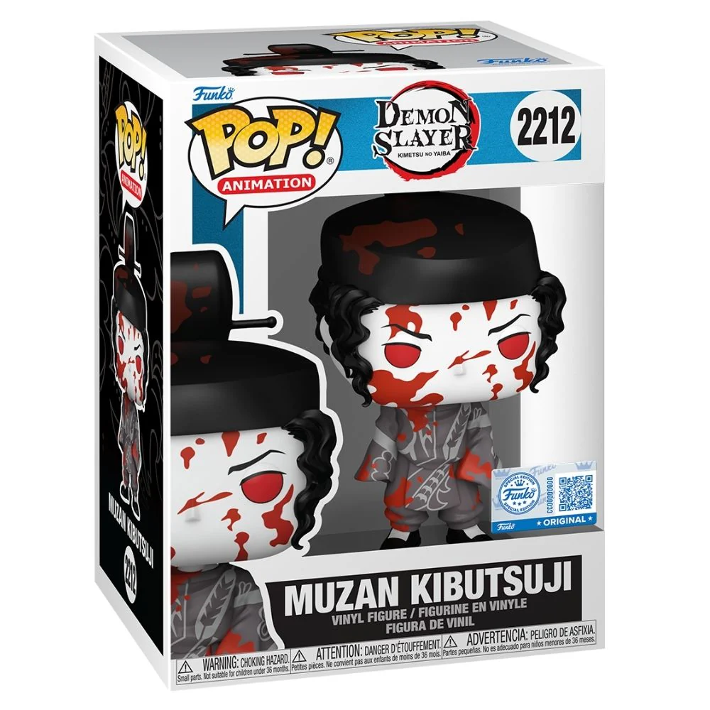 Demon Slayer - Muzan Kibutsuji US Exclusive (Bloody) Pop! Vinyl - Image 2