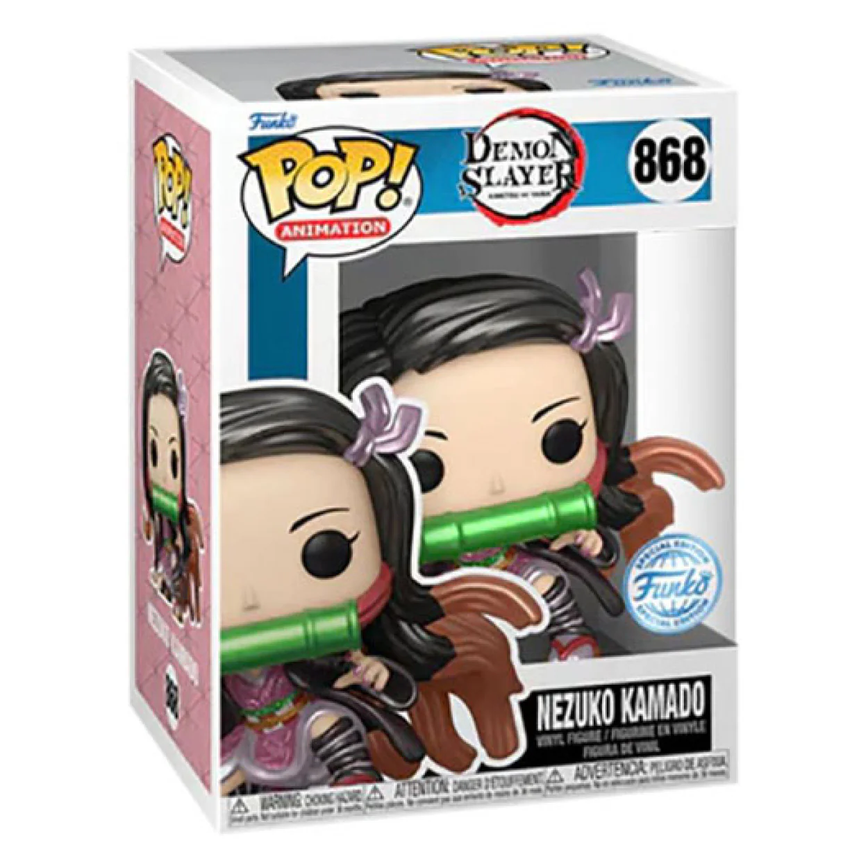 Demon Slayer - Nezuko Kamado Metallic US Exclusive Pop! Vinyl - Image 2