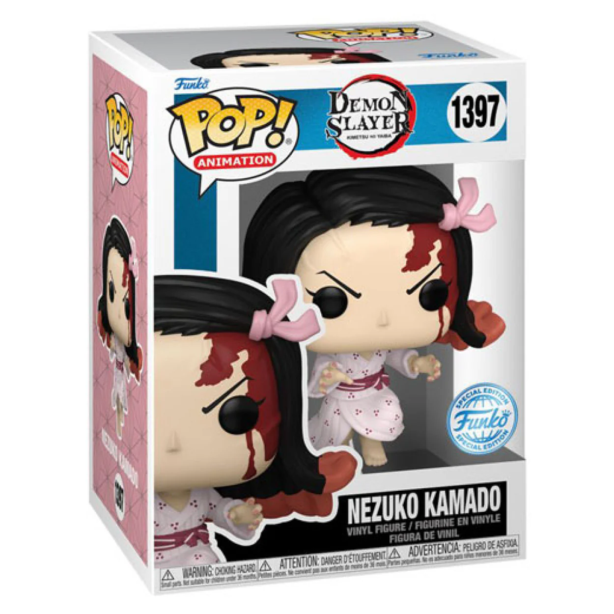 Demon Slayer - Nezuko Leaping US Exclusive Pop! Vinyl - Image 2