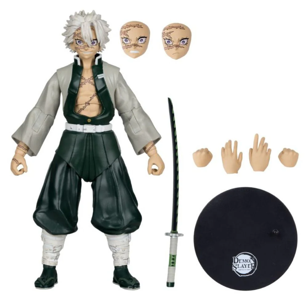 Demon Slayer - Sanemi Shinazugawa (Season 3) 7 Inch Action Figure - Image 6