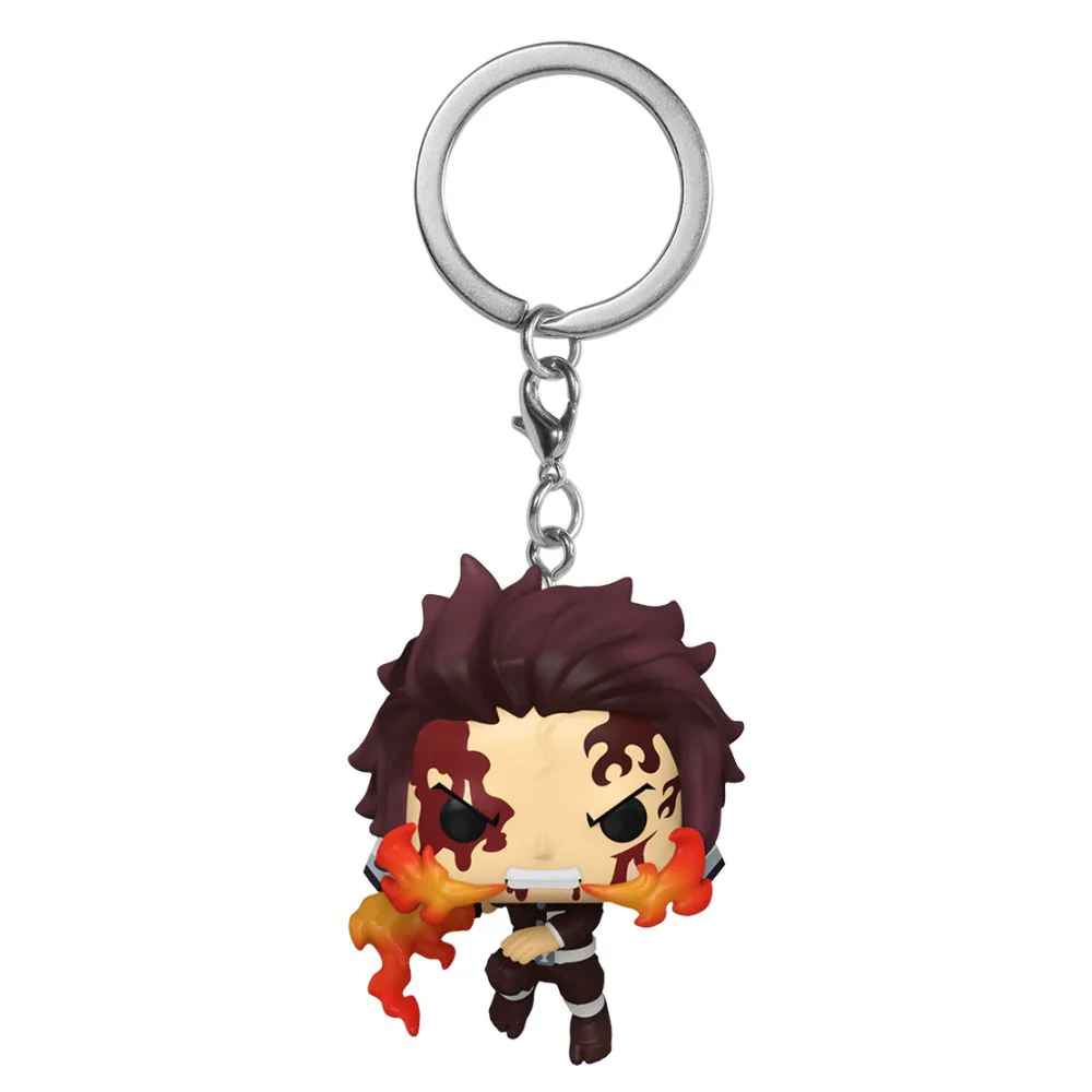 Demon Slayer - Tanjiro (Dancing Flash) Pocket Pop! Keychain - Image 3