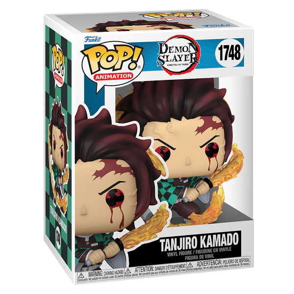 Demon Slayer - Tanjiro Kamado (Sun Breathing) Pop! Vinyl - Image 2
