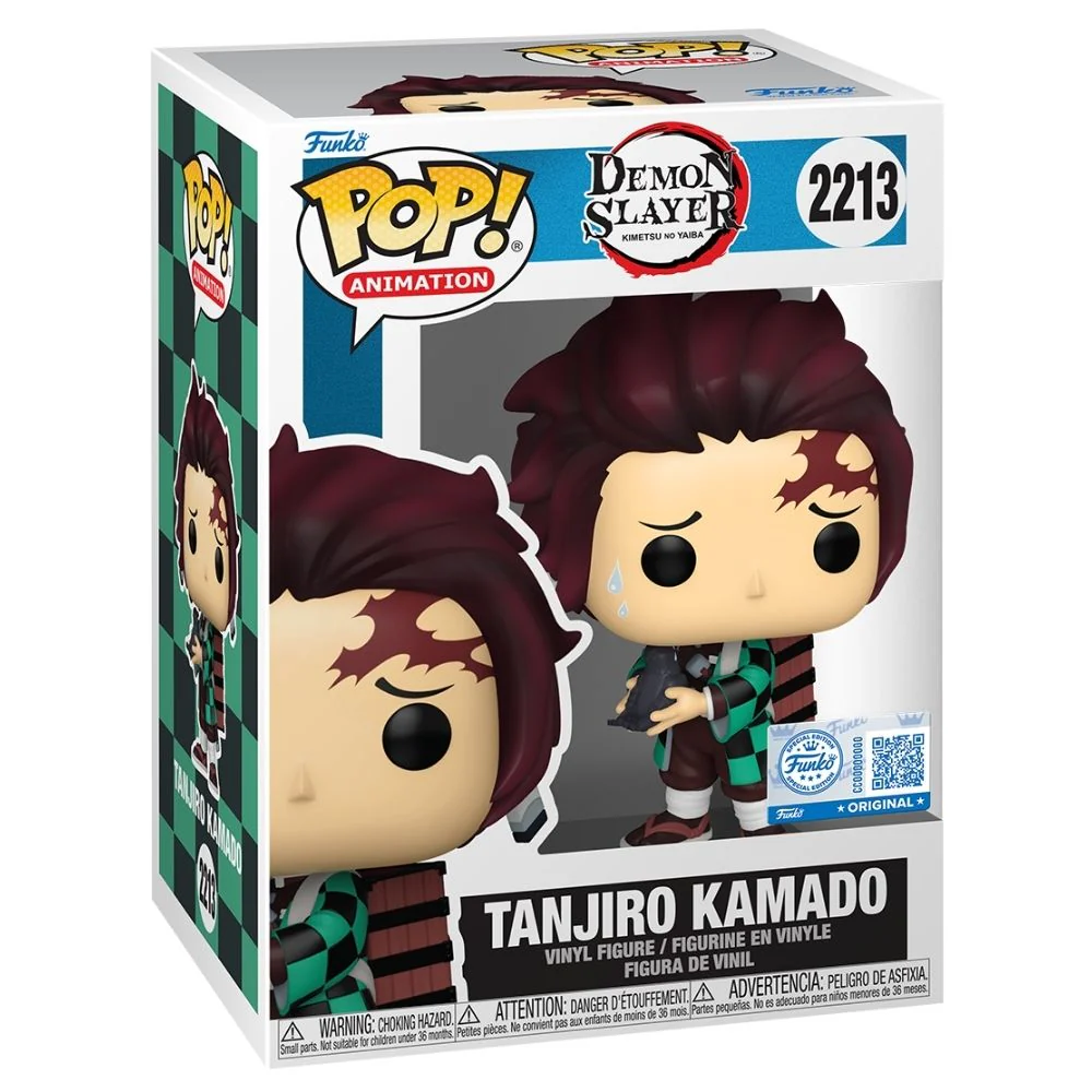 Demon Slayer - Tanjiro Kamado with Crow US Exclusive Pop! Vinyl - Image 2
