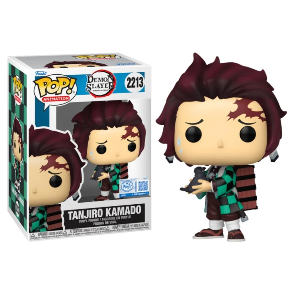Demon Slayer - Tanjiro Kamado with Crow US Exclusive Pop! Vinyl - Image 3