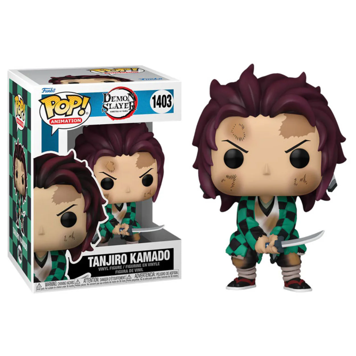 Demon Slayer - Tanjiro (Training) Pop! Vinyl - Image 3