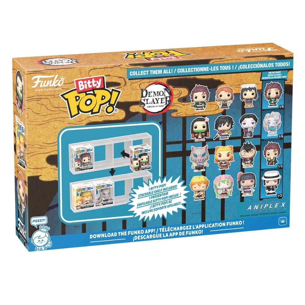 Demon Slayer - Zenitsu Bitty Pop! Vinyl 4 Pack - Image 4