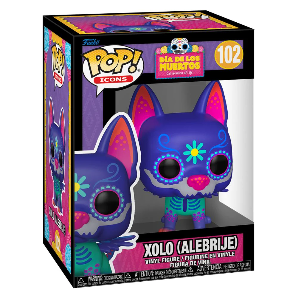 Dia De Los Muertos - Xolo (Alebrije) Pop! Vinyl - Image 2