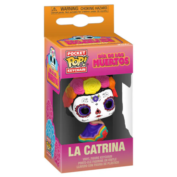Dia De Los Muertos - La Catrina Pop! Keychain - Image 2