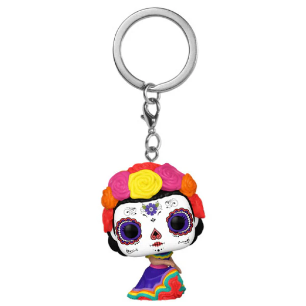Dia De Los Muertos - La Catrina Pop! Keychain - Image 3