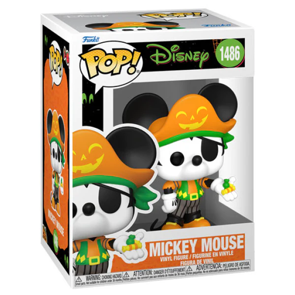 Disney: Halloween - Mickey Mouse Pirate Pop! Vinyl - Image 2