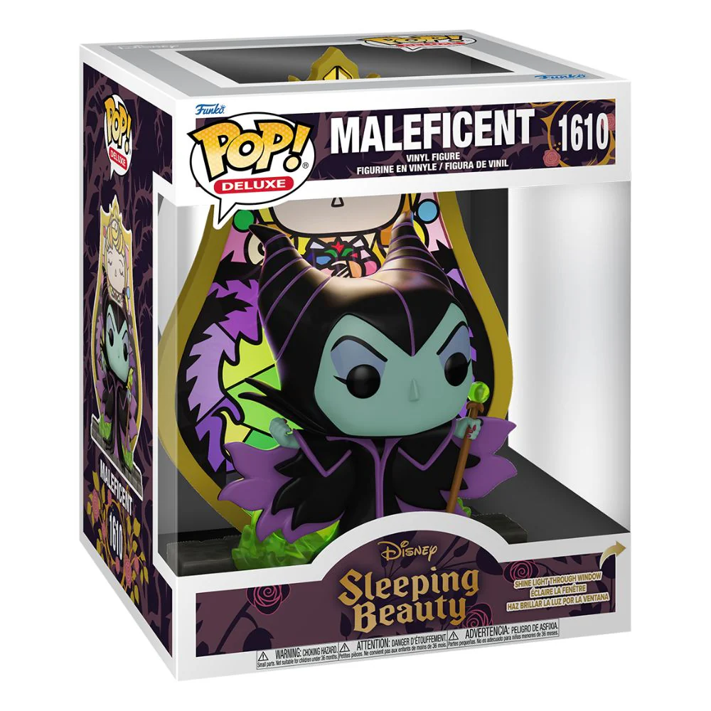 Disney - Sleeping Beauty - Maleficent (Stained Glass) Deluxe Pop! Vinyl - Image 2