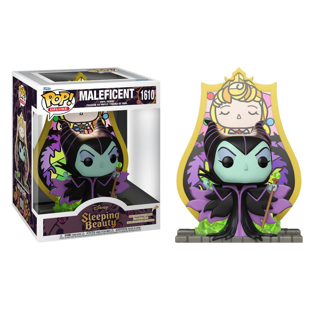 Disney - Sleeping Beauty - Maleficent (Stained Glass) Deluxe Pop! Vinyl - Image 3