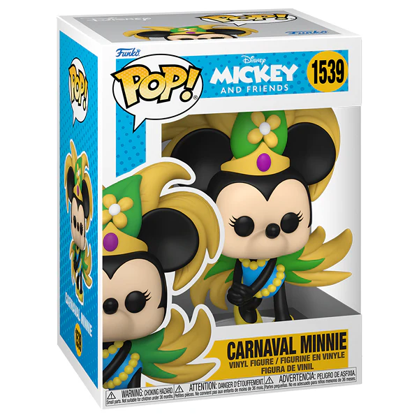 Disney: Mickey Around the World - Carnaval Minnie Pop! Vinyl - Image 2