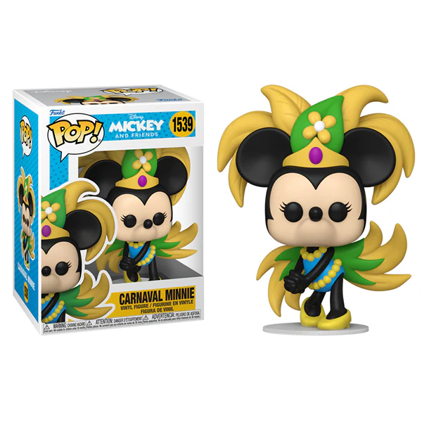 Disney: Mickey Around the World - Carnaval Minnie Pop! Vinyl - Image 3