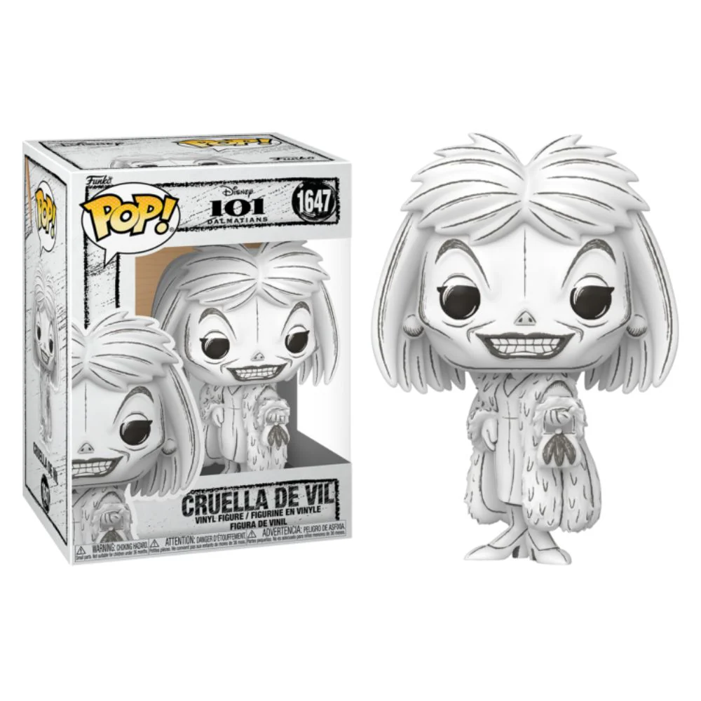 Disney: Sketched - Cruella De Vil Pop! Vinyl - Image 3