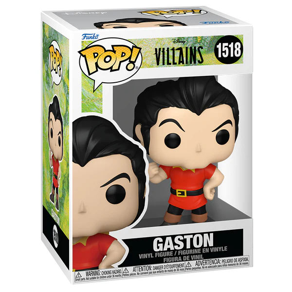Beauty and the Beast - Gaston Flexing Disney Villains Pop! Vinyl - Image 2