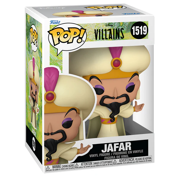 Aladdin - Sultan Jafar Disney Villains Pop! Vinyl - Image 2
