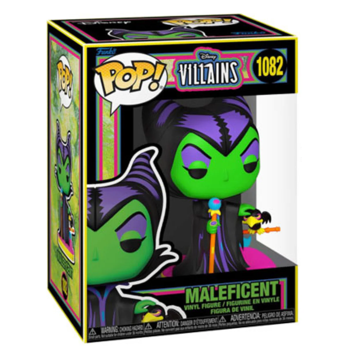 Disney Villains - Maleficent Black Light US Exclusive Pop! Vinyl - Image 2