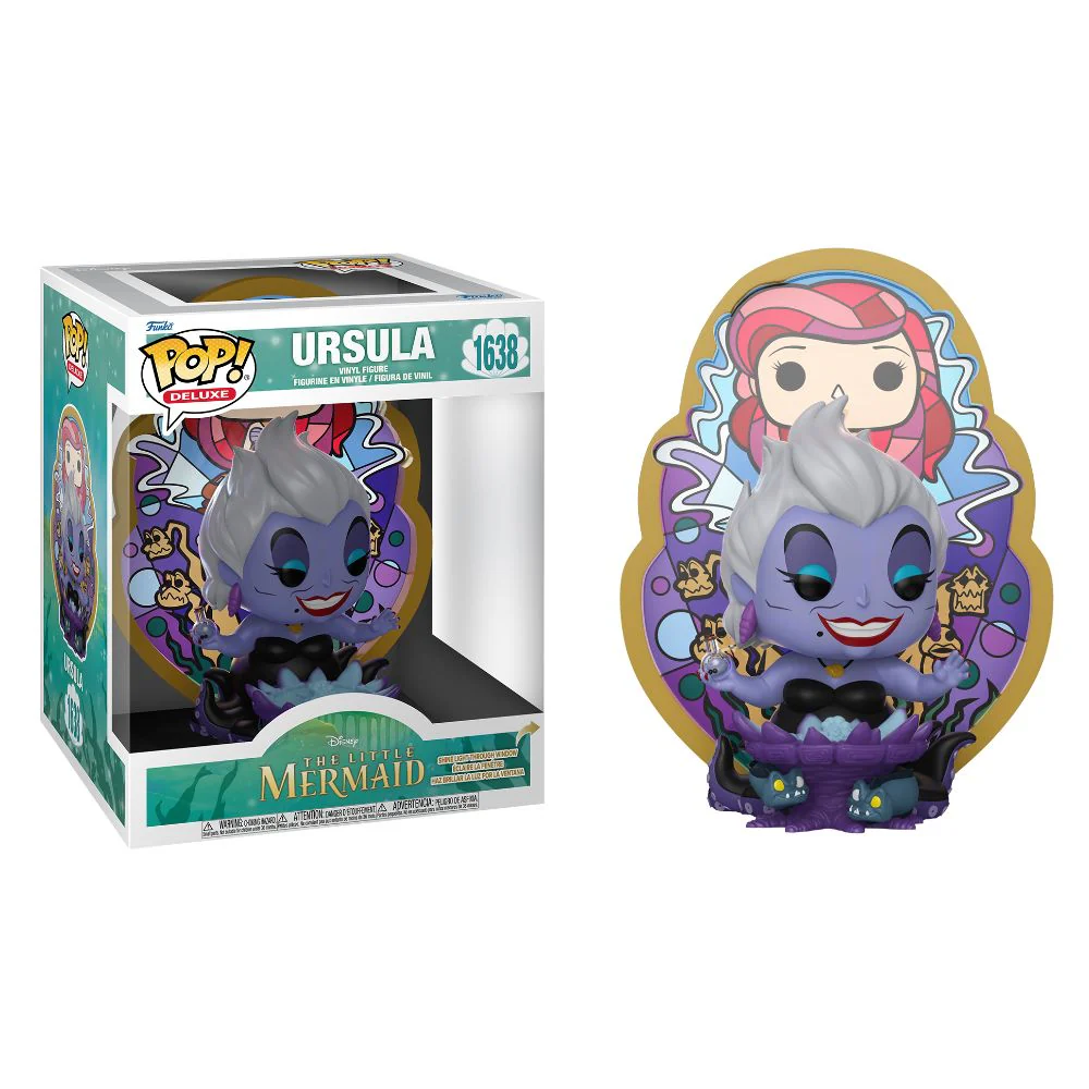 Disney Villains - The Little Mermaid - Ursula (Stained Glass) Deluxe Pop! Vinyl - Image 3