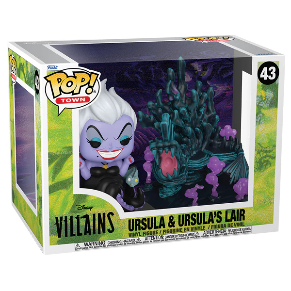 The Little Mermaid - Ursula & Ursula’s Lair Disney Villains Pop! Town - Image 2