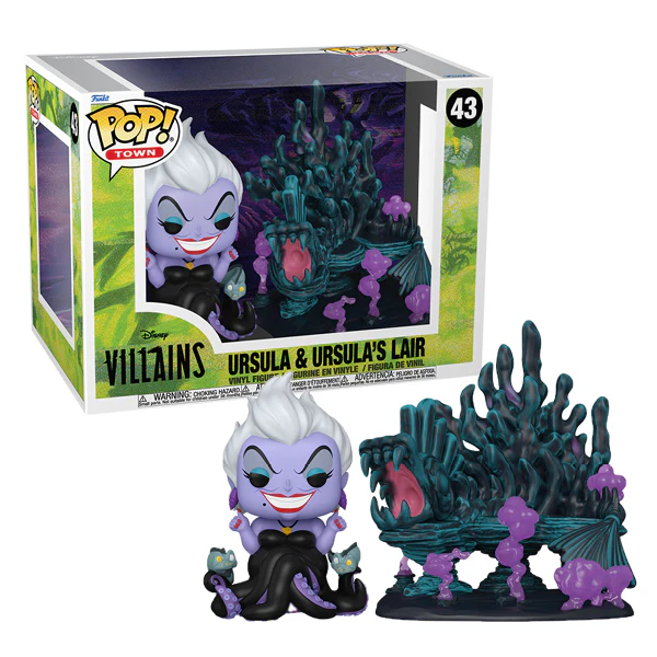 The Little Mermaid - Ursula & Ursula’s Lair Disney Villains Pop! Town - Image 3