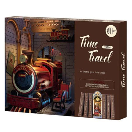 Robotime Diy Book Nook Kit Time Travel - Image 2