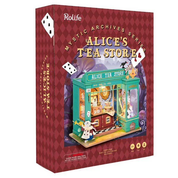 Robotime Diy Mini House Alices Tea Store - Image 4