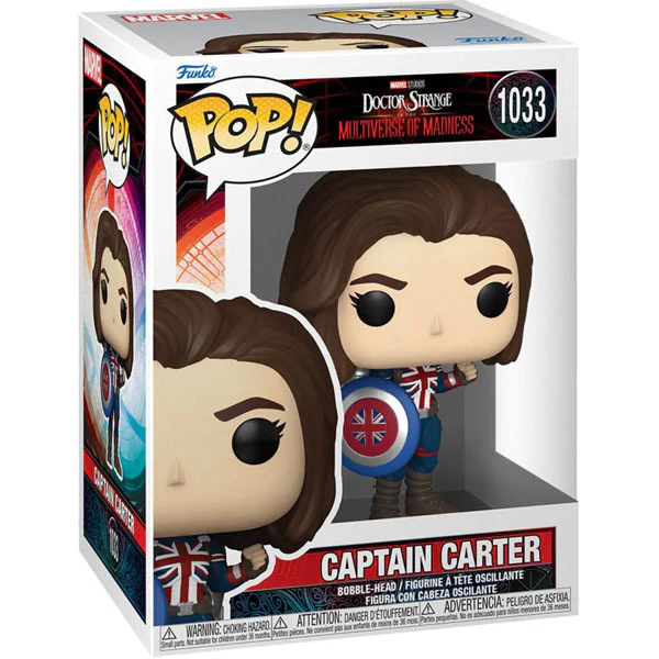 Doctor Strange 2: Multiverse of Madness - Captain Carter Pop! Vinyl - Image 2