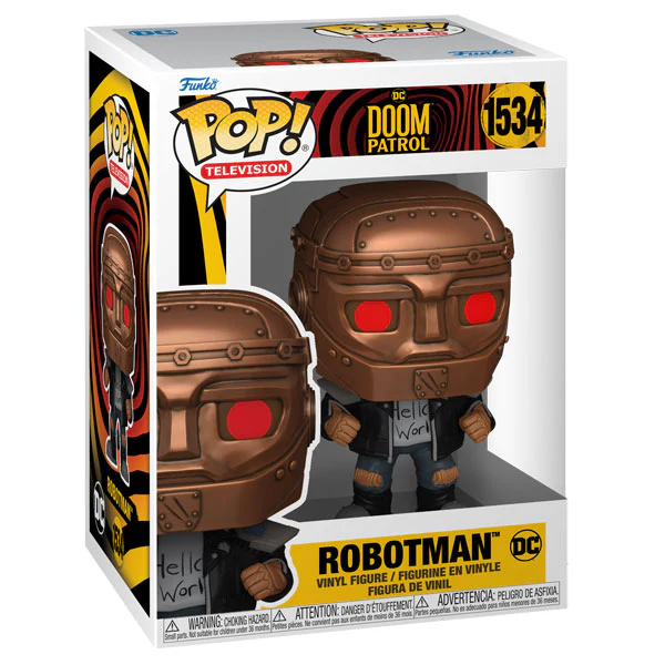 Doom Patrol - Robotman Pop! Vinyl - Image 2