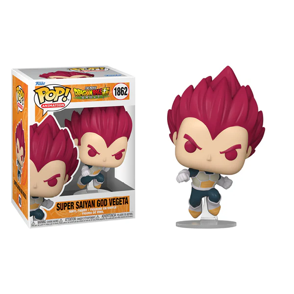Dragon Ball Super - Broly - Super Saiyan God Vegeta Pop! Vinyl - Image 3
