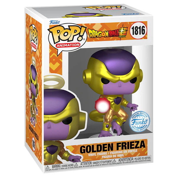 Dragon Ball Super - Golden Frieza US Exclusive Pop! Vinyl - Image 2