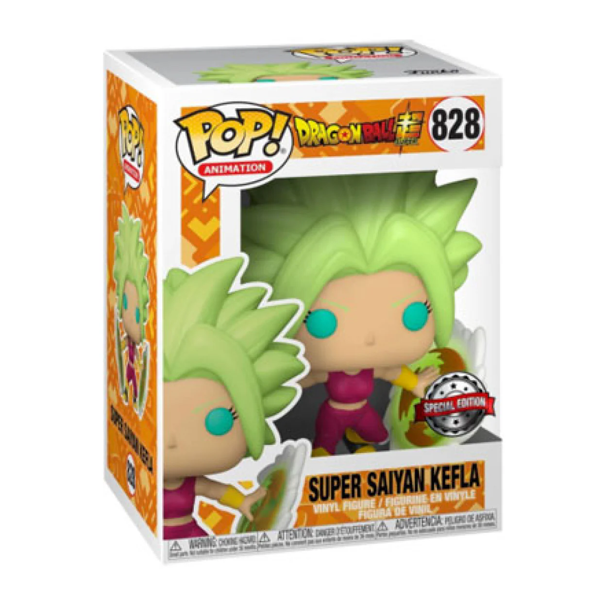 Dragon Ball Super - Super Saiyan Kefla US Exclusive Pop! Vinyl - Image 2