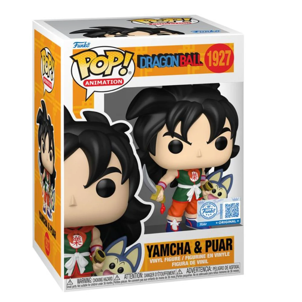 Dragon Ball - Yamcha & Puar US Exclusive Pop! Vinyl - Image 2