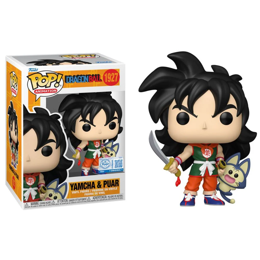 Dragon Ball - Yamcha & Puar US Exclusive Pop! Vinyl - Image 3