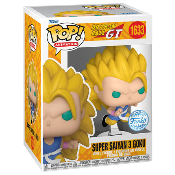 Dragonball GT - Goku Super Saiyan 3 US Exclusive Pop! Vinyl - Image 2