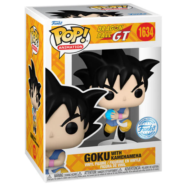 Dragonball GT - Goku with Kamehameha US Exclusive Pop! Vinyl - Image 2