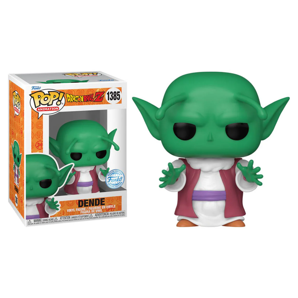 Dragonball Z - Dende US Exclusive Pop! Vinyl - Image 3