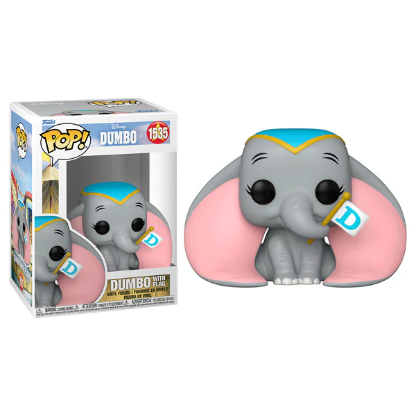 Dumbo (1941) - Dumbo with Flag Pop! Vinyl - Image 3