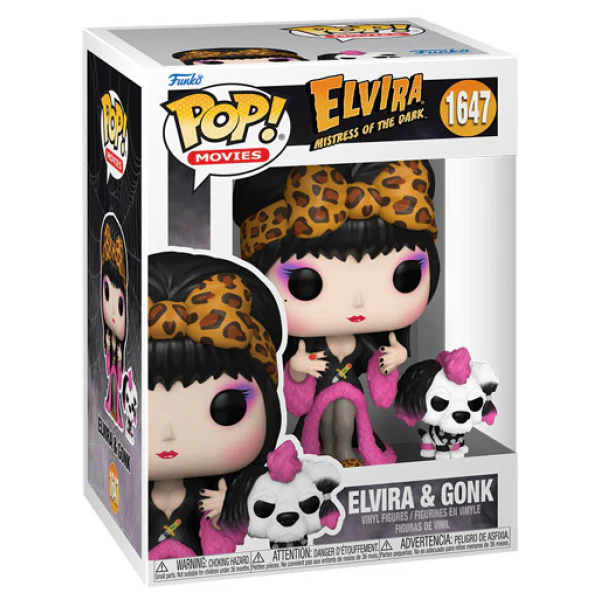 Elvira: Mistress of the Dark - Elvira & Gonk Pop! Vinyl - Image 2