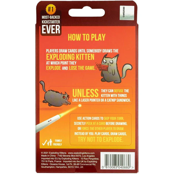 Exploding Kittens 2 Player Edition - Image 3