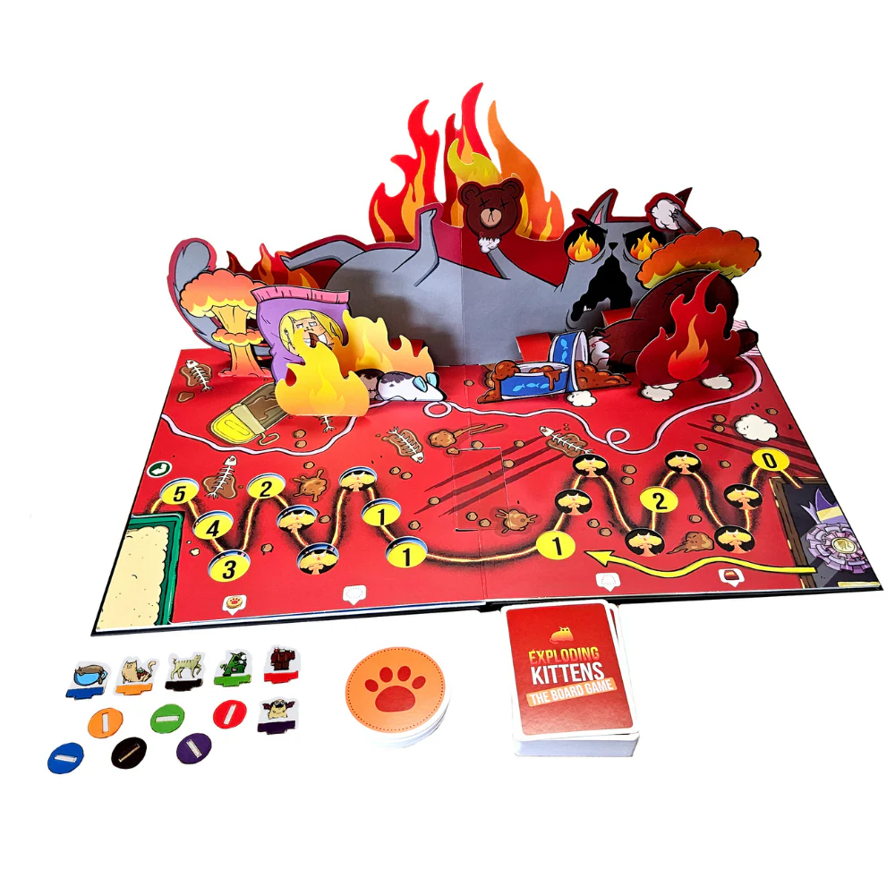 Exploding Kittens The Board Game Super Fan Edition (By Exploding Kittens) - Image 2