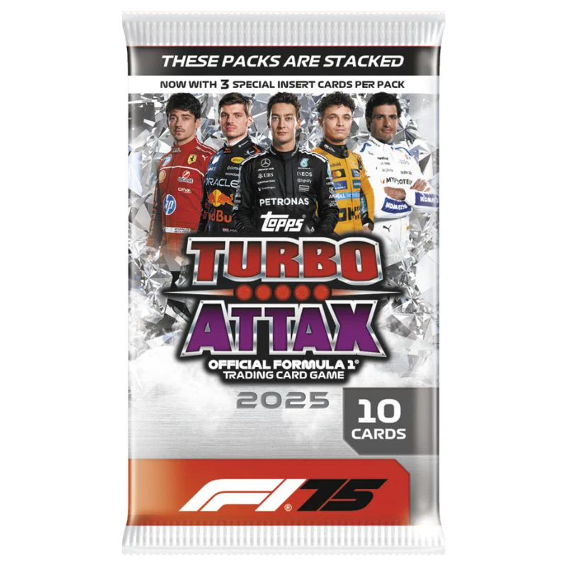 F1 Turbo Attax 2025 Booster (24 Boosters) - Image 2