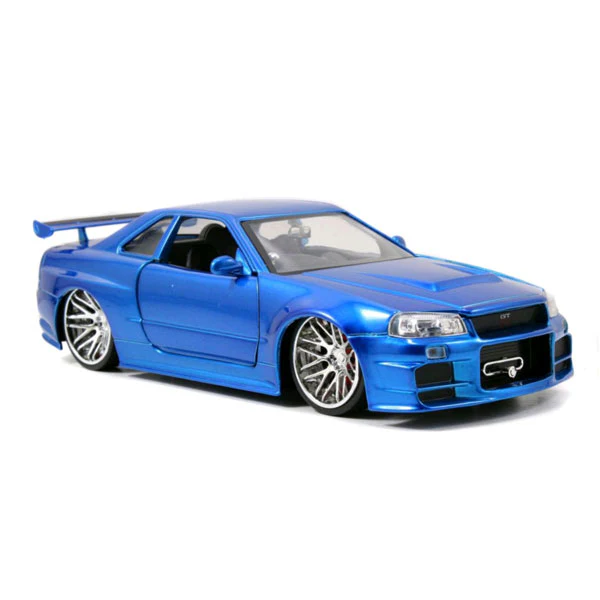 Fast and Furious - 2002 Nissan Skyline GT-R R34 1:24 Scale Hollywood Ride - Image 2