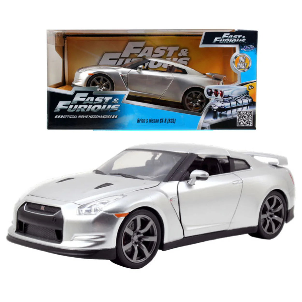 Fast and Furious 5 - 2009 Brian's Nissan R35 1:24 Scale Hollywood Ride - Image 6