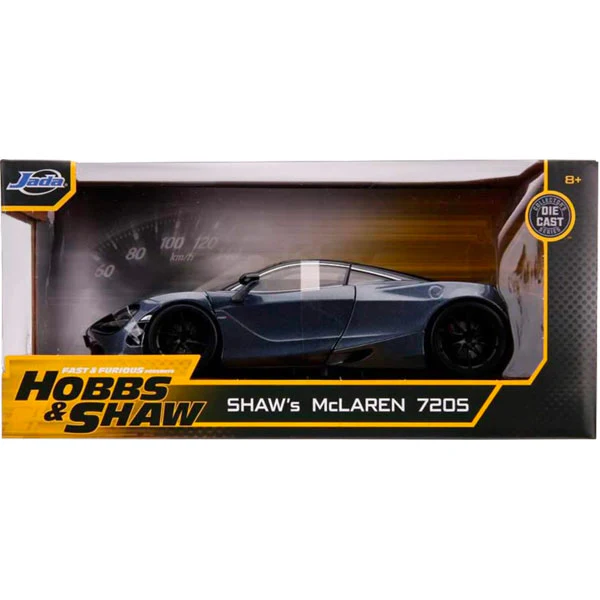 Fast & Furious Presents: Hobbs & Shaw - Shaw’s 2018 McLaren 720S 1:24 Scale Hollywood Ride - Image 8