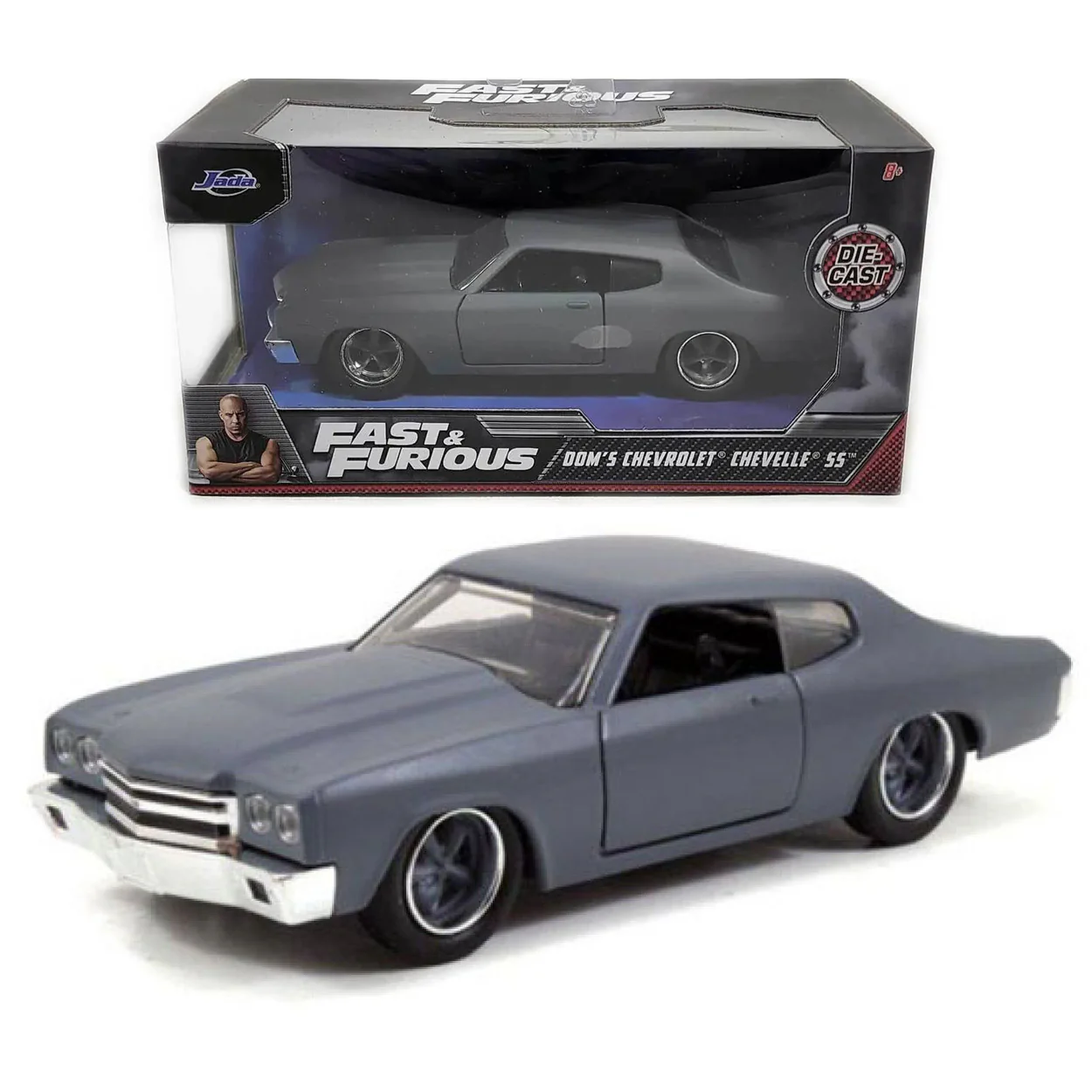 Fast and Furious - 1970 Dom's Chevrolet Chevelle SS 1:32 Scale - Image 6